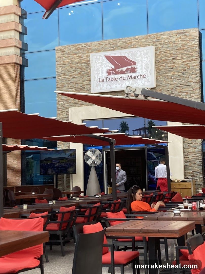 Restaurant Outdoor Seating Area