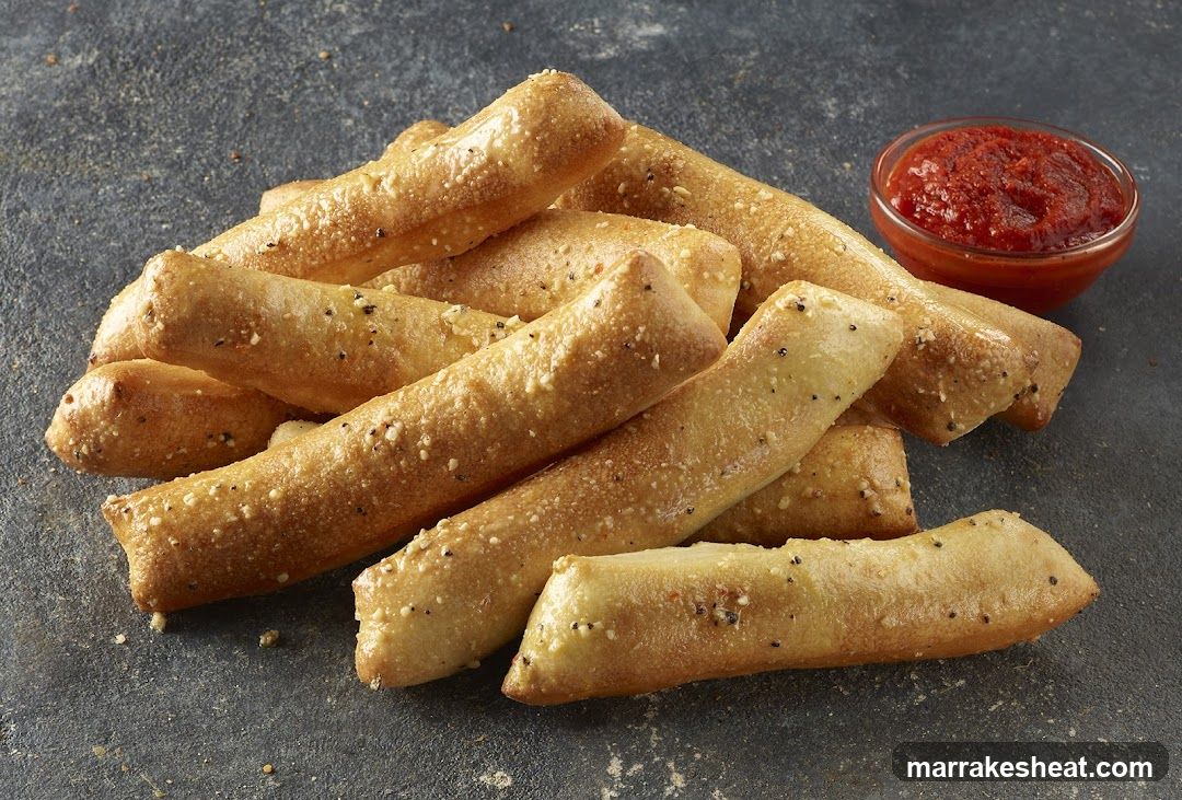 Breadsticks with Marinara Sauce