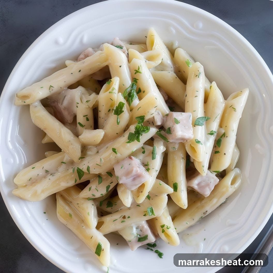 Creamy Chicken Pasta with Penne