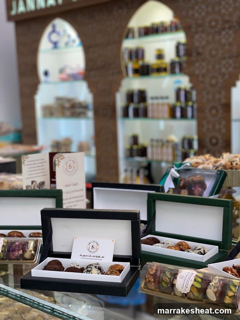 Dessert Shop Interior Display