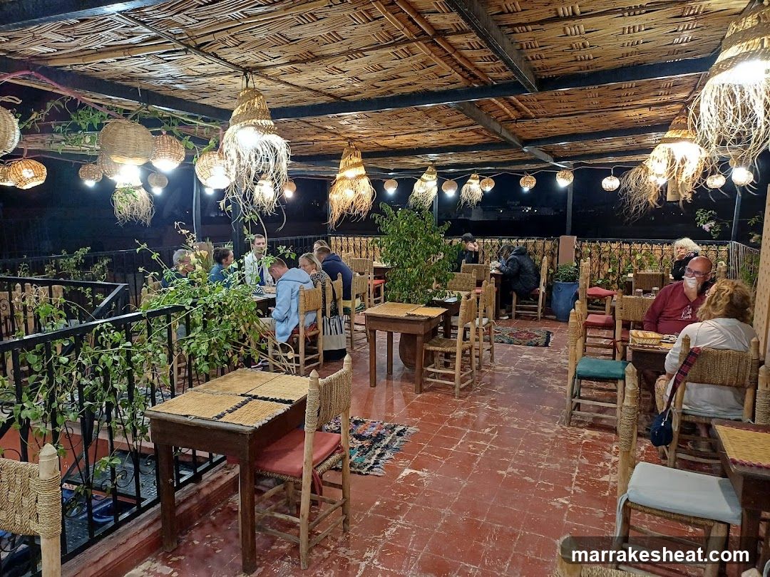 Rustic Outdoor Dining Area