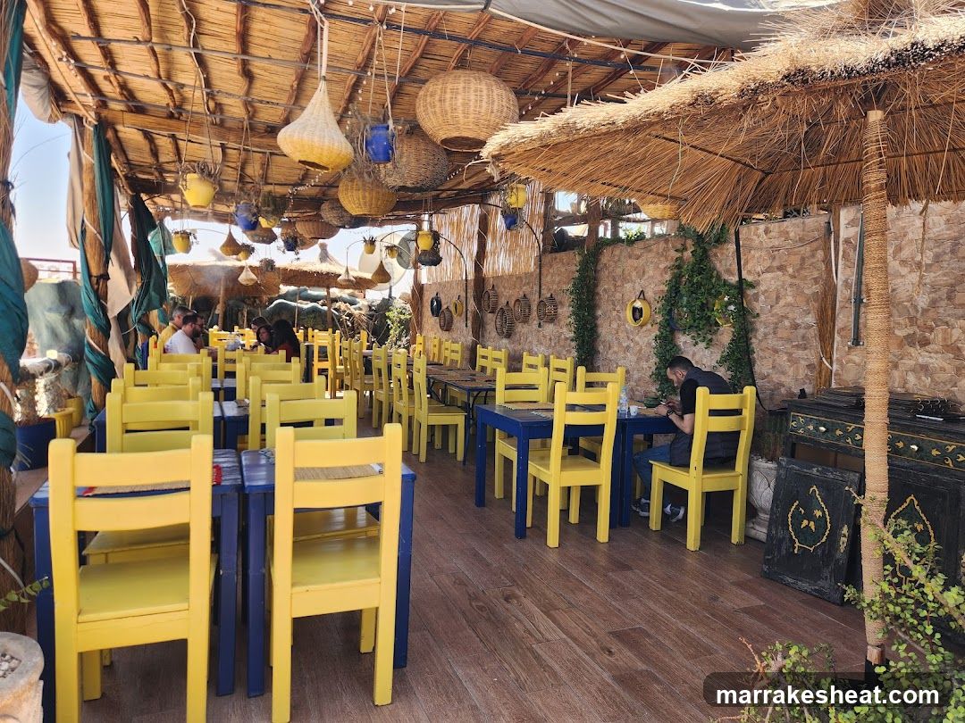 Rustic Outdoor Dining Area