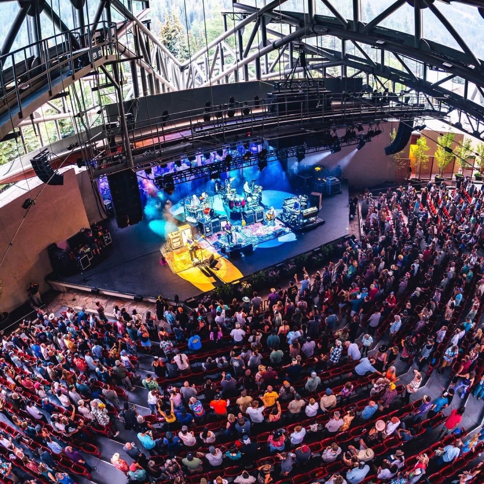 The String Cheese Incident performing live