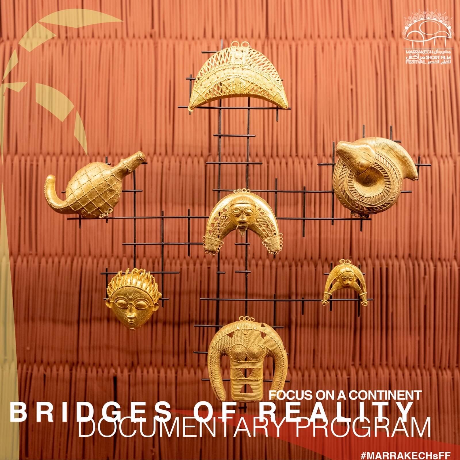 Bridges of Reality documentary programme artwork for Marrakech Short Film Festival 2026